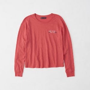 Abercrombie Embroidered Tee